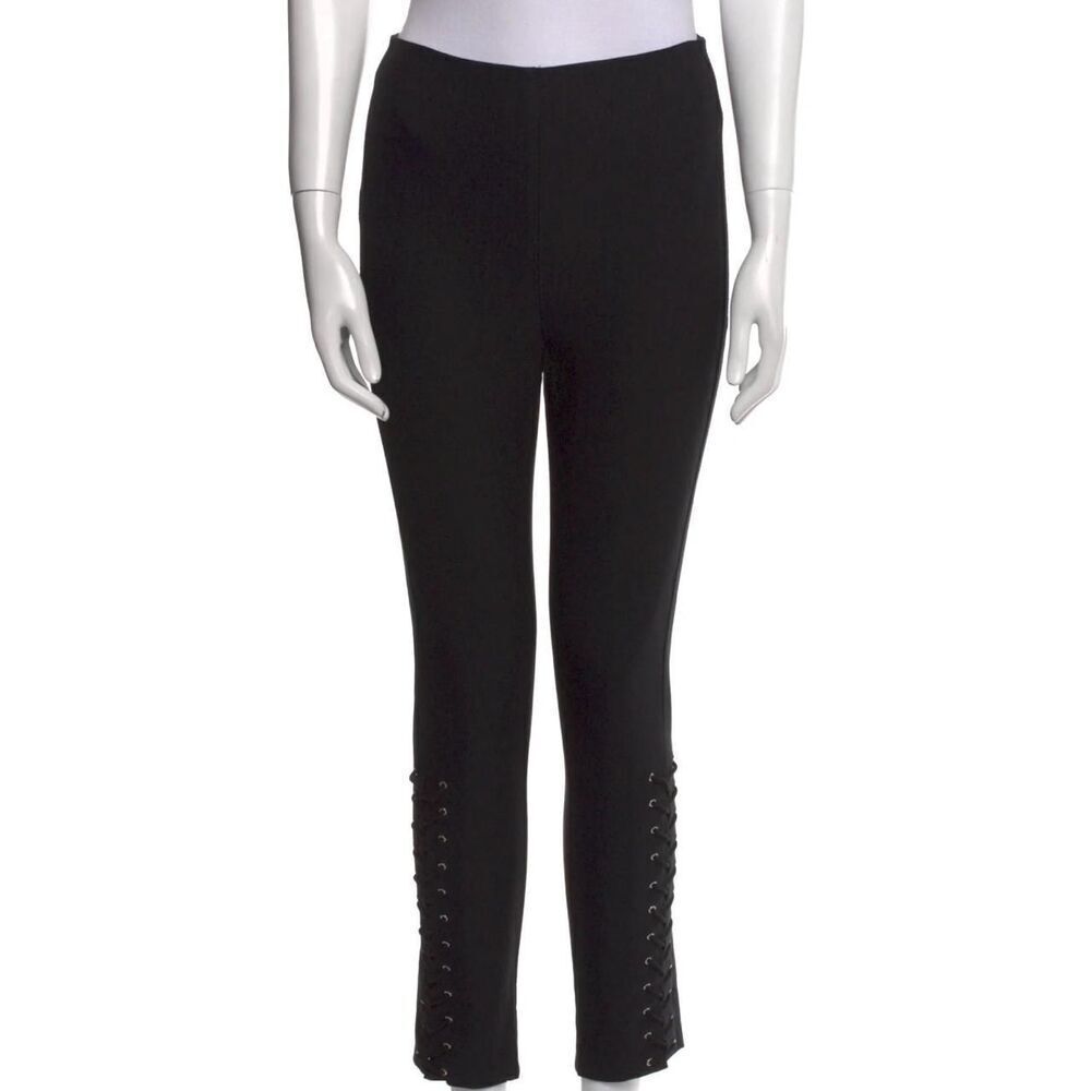Derek Lam 10 Crosby Lace Up Legging Pant in Black